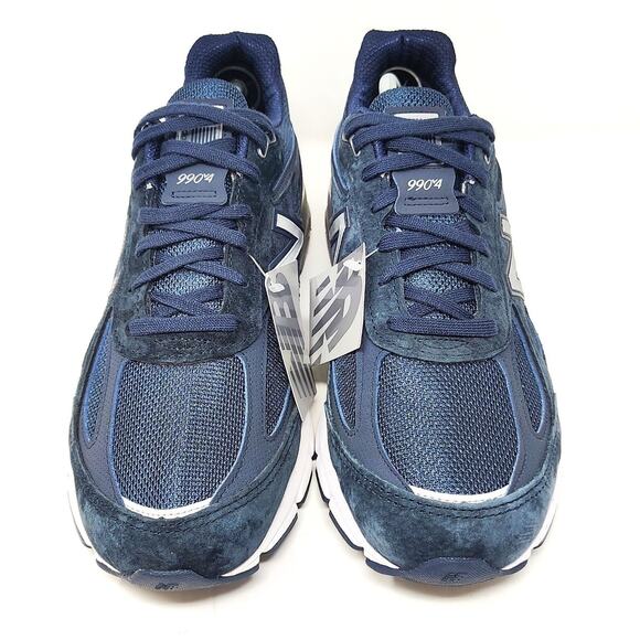 New Balance Sneakers Mens 10.5 990v4 Navy Blue U990NV4 Made in USA main image 9